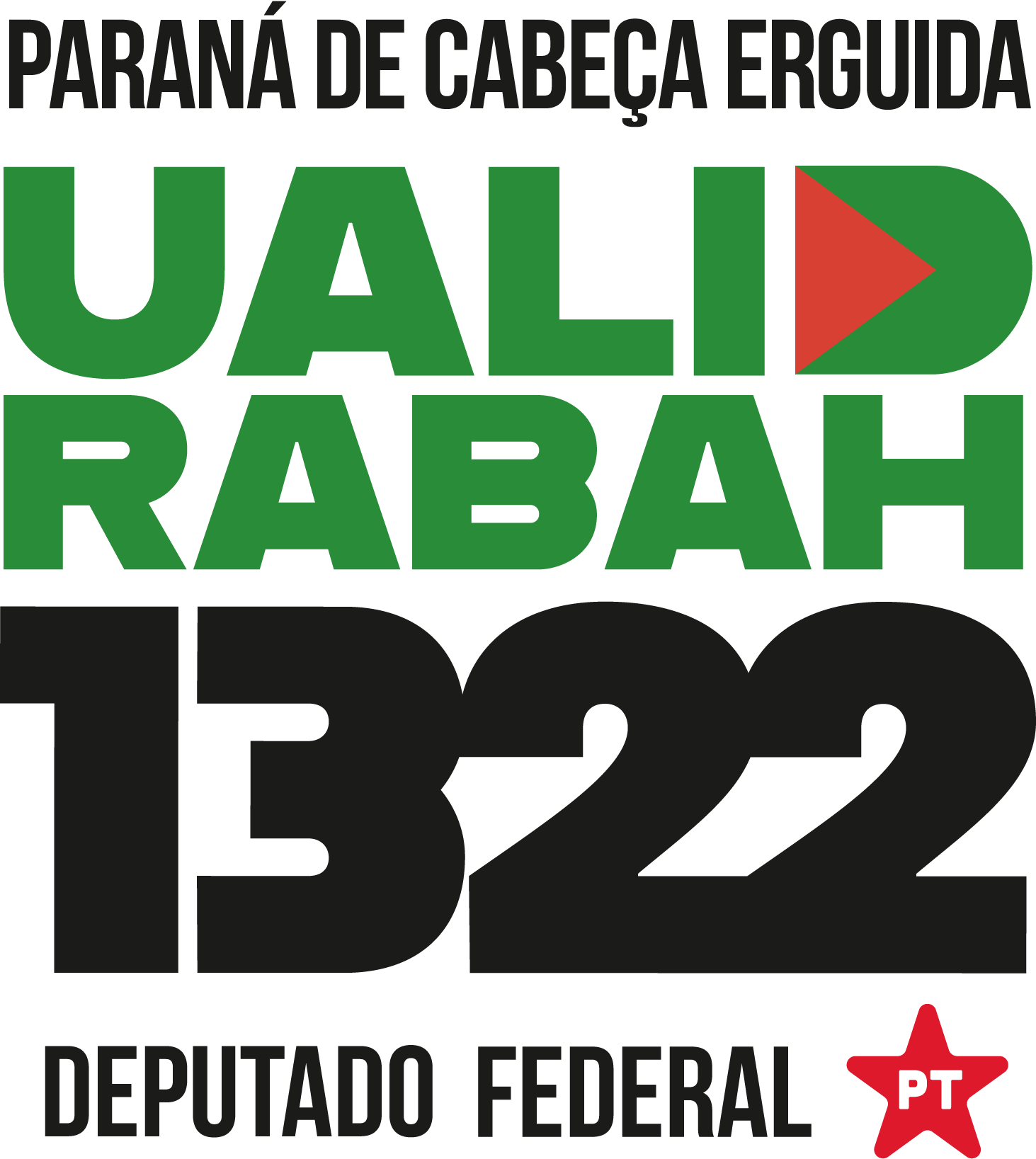 Ualid Hussein Ali Mohd Rabah 1322 — Deputado Federal — PT